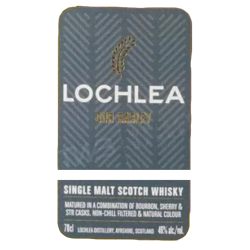 Whisky LOCHLEA OUR BARLEY - Single malt -46°