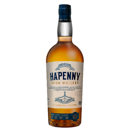 Whisky HA'PENNY FOUR CASK Blended Irish Whiskey -43°