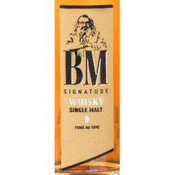 Whisky BM SIGNATURE Fumé au Tuyé - Rouget de Lisle -42°