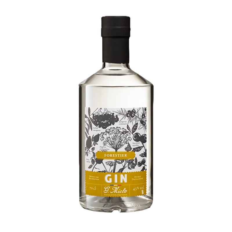GIN FORESTIER - Distillerie g. Miclo -43°
