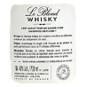 Whisky LE BLEND - Roborel de Climens - Français -40°