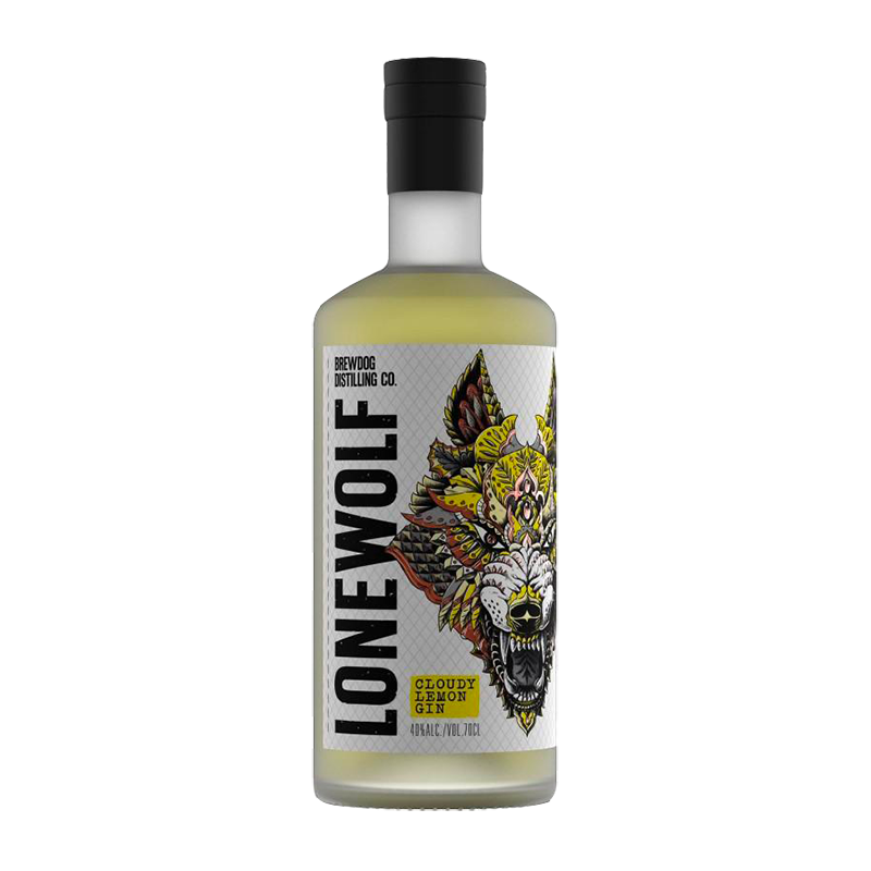 LONEWOLF CLOUDY LEMON GIN -40°