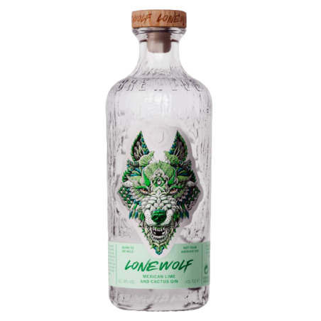 LONEWOLF MEXICAN LIME &  CACTUS GIN -38°