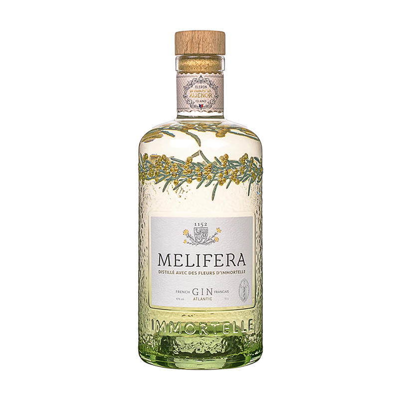 MELIFERA - Gin bio à la fleur d'Immortelle -43°