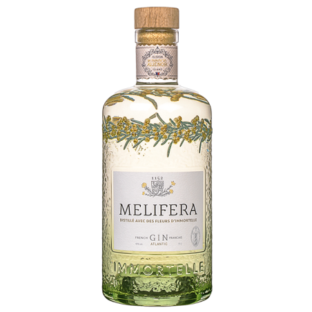 MELIFERA - Gin bio à la fleur d'Immortelle -43°