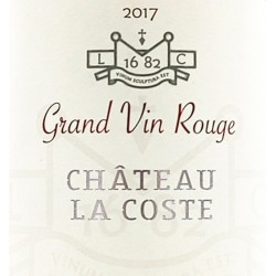 GRAND VIN - Rouge - La Coste - Bio 2017-14°5