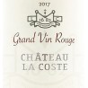GRAND VIN - Rouge - La Coste - Bio 2017-14°5