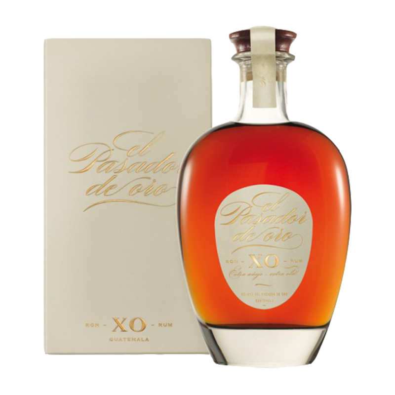 Rhum EL PASADOR DE ORO - XO - RON GUATEMALA -40°