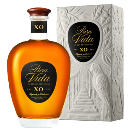 Rhum PURA VIDA - XO - RON COSTA RICA -40°