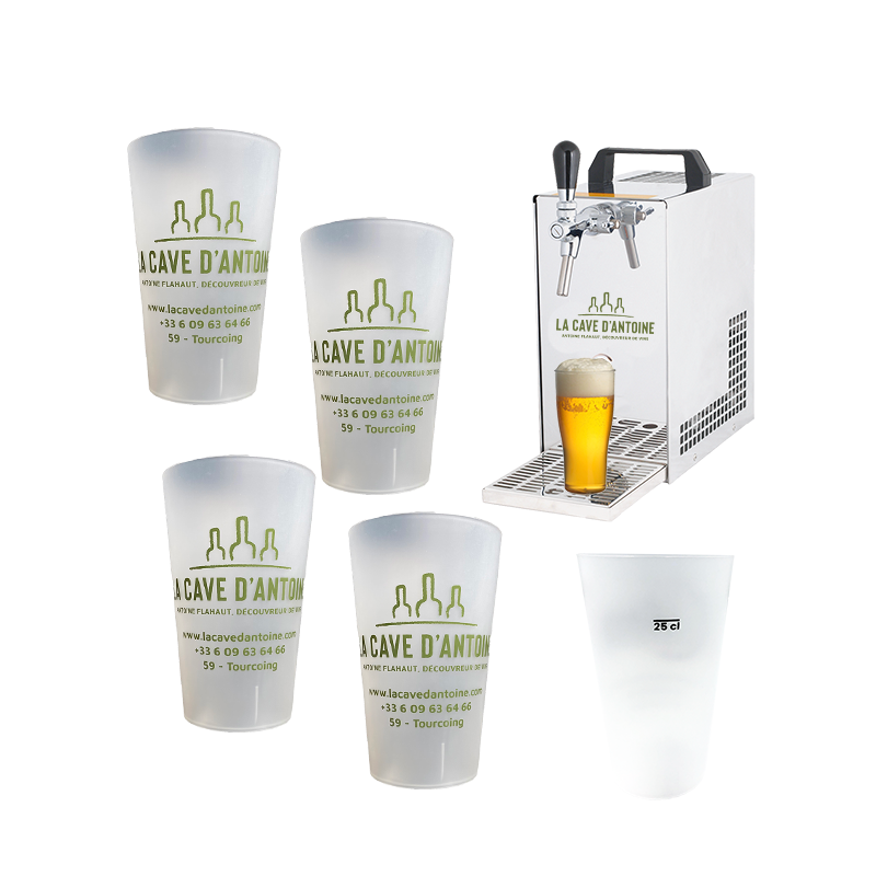 GOBELET BIERE - Incassable 25cl - Location -