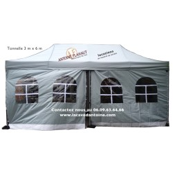 TONNELLE 6*3 mètres - ouverture rapide -  -