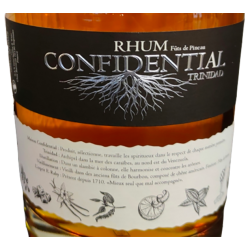 RHUM CONFIDENTIAL- TRINIDAD - FÛT PINEAU -40°