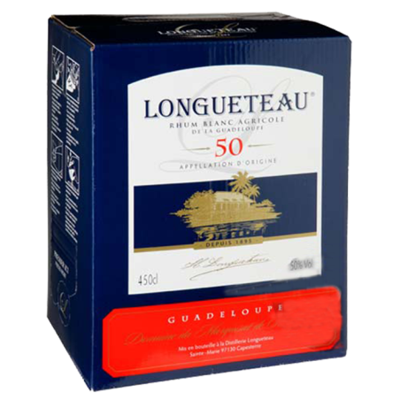 LONGUETEAU Rhum - Bib 2 litres -50°