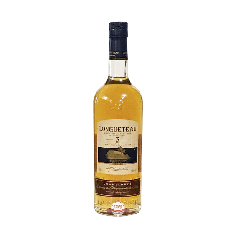 LONGUETEAU Rhum VIEUX 3 ans -40°