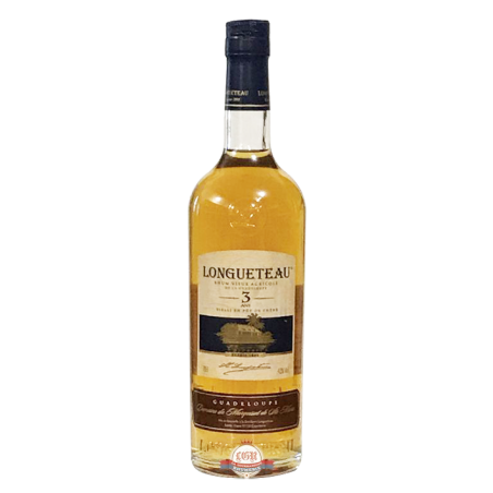 LONGUETEAU Rhum VIEUX 3 ans -40°
