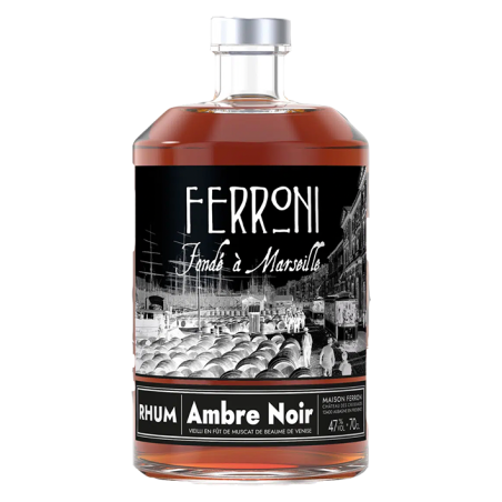 FERRONI AMBRE NOIR - Rhum Maison Ferroni -47°