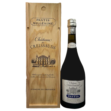 PASTIS CHÂTEAU DES CREISSAUDS 2022- Maison Ferroni 2022-45°