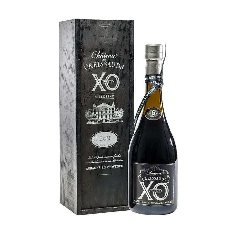 PASTIS CHÂTEAU DES CREISSAUDS XO 6 ans - Ferroni 2018-45°