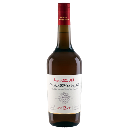 CALVADOS ROGER GROULT 12 ans d'âge -41°