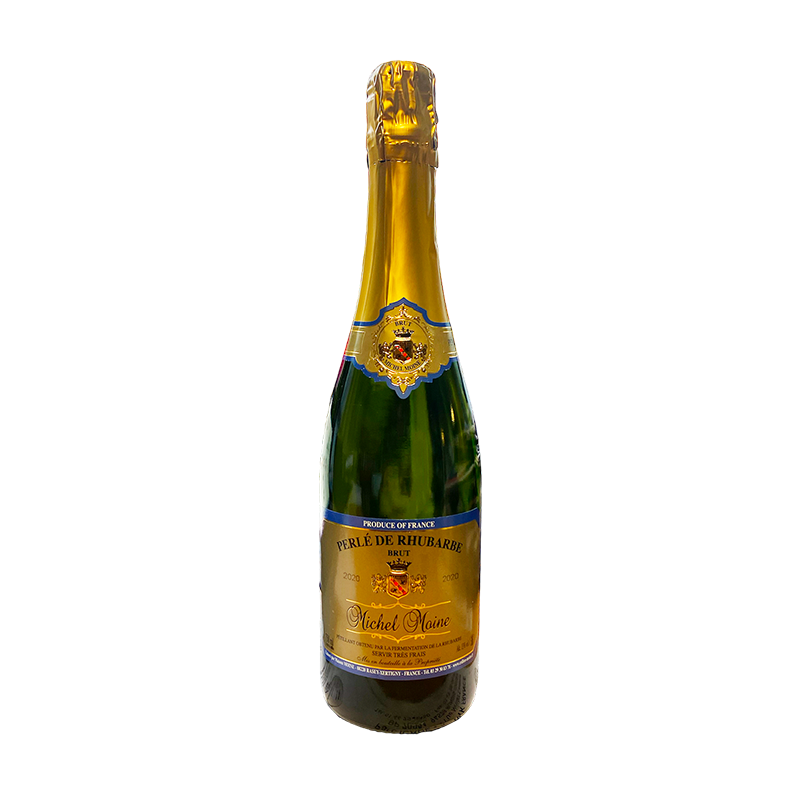 PERLÉ BRUT- Pétillant de Rhubarbe - Moine -13°