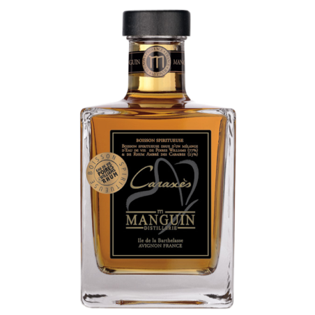 CARAXES EAU DE VIE POIRE & RHUM - MANGUIN 50cl -45°