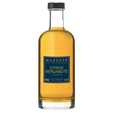 LIQUEUR CITRON BERGAMOTE -  MANGUIN -40°