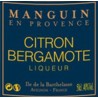 LIQUEUR CITRON BERGAMOTE -  MANGUIN -40°