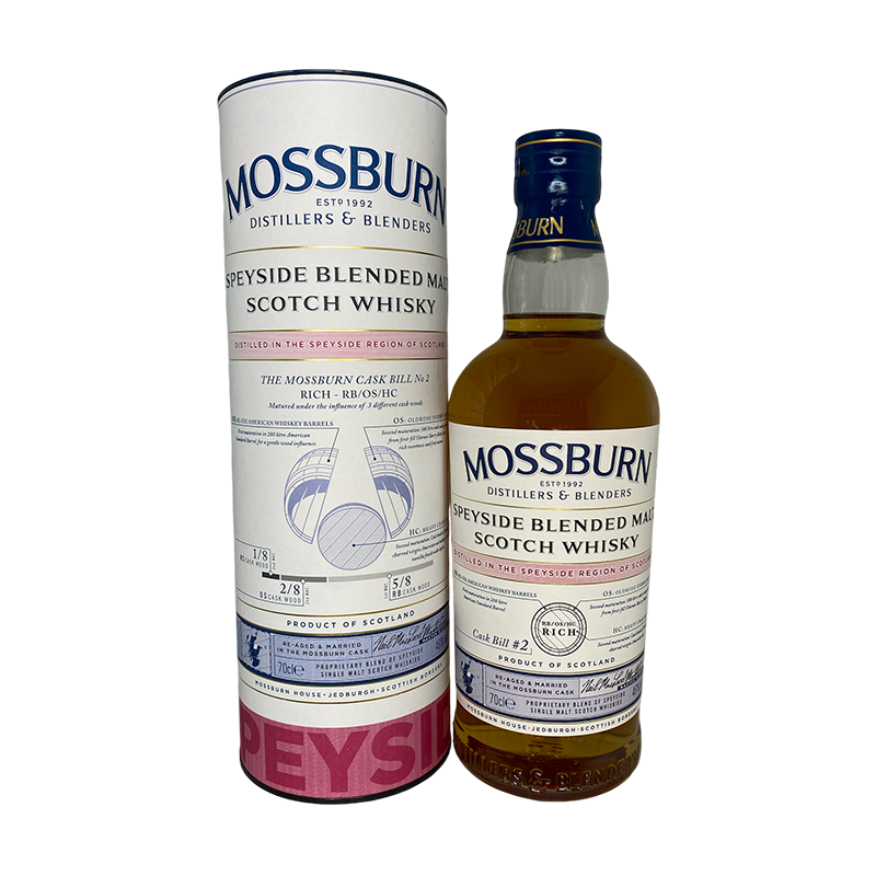 Whisky MOSSBURN ISLAND Blended Malt -46°