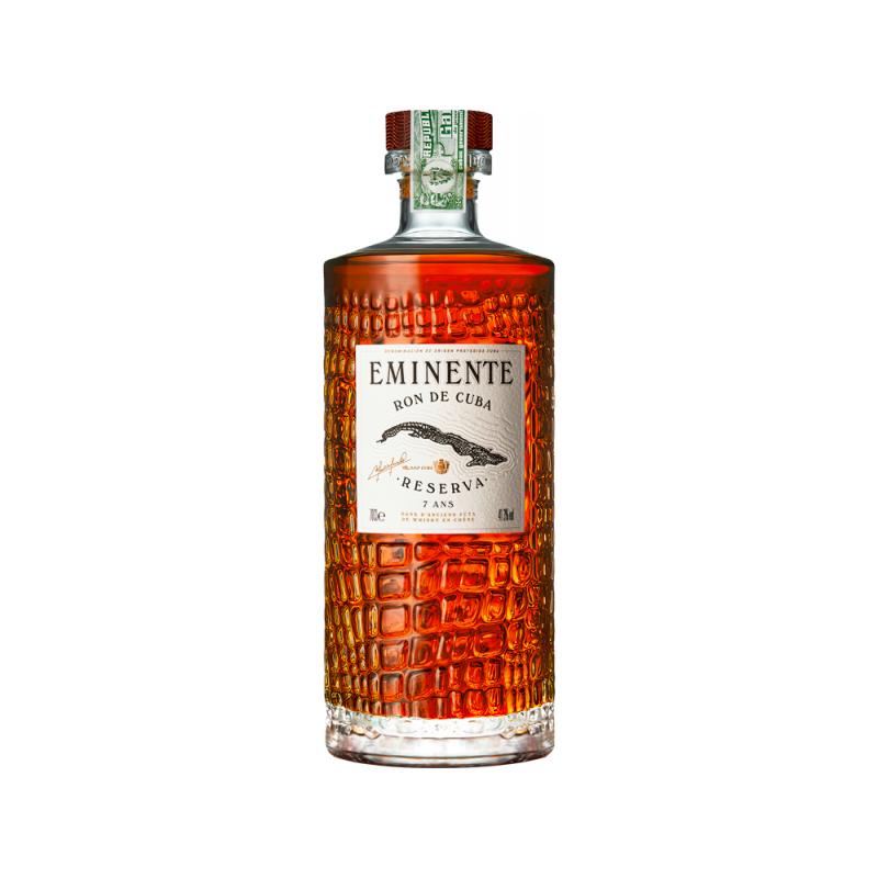 Rhum EMINENTE - RHUM HORS D'ÂGE - RESERVA - 7 ANS -41°3