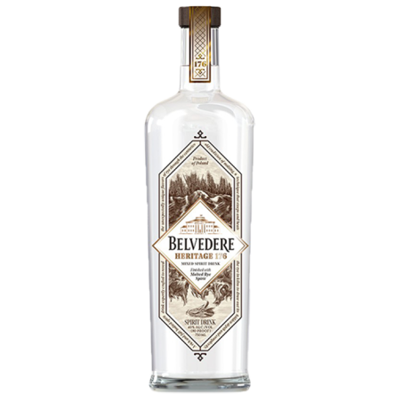 HERITAGE 176 BELVEDERE VODKA -40°