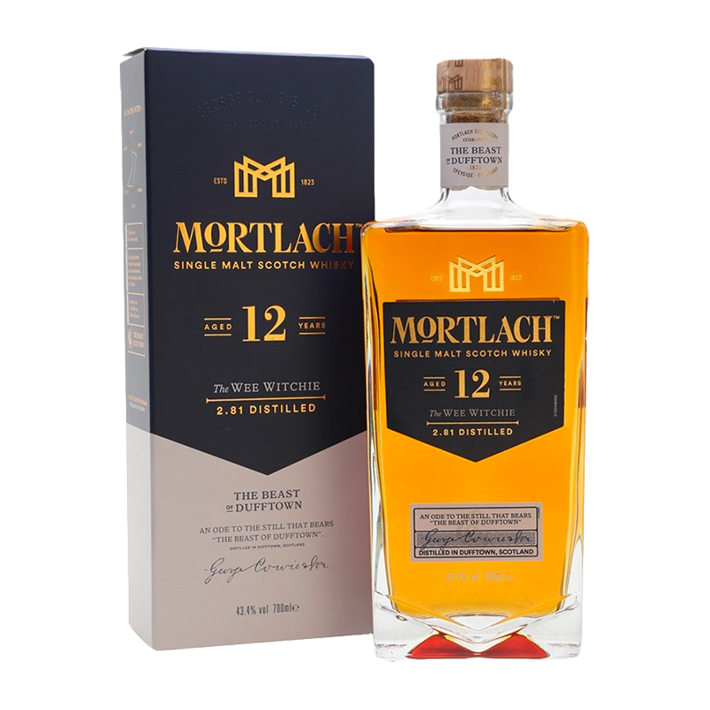 Whisky MORTLACH The Wee Witchie 12 ans -43°4