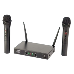 MICRO Sans fil UHF 2 canaux - 2 émetteurs -