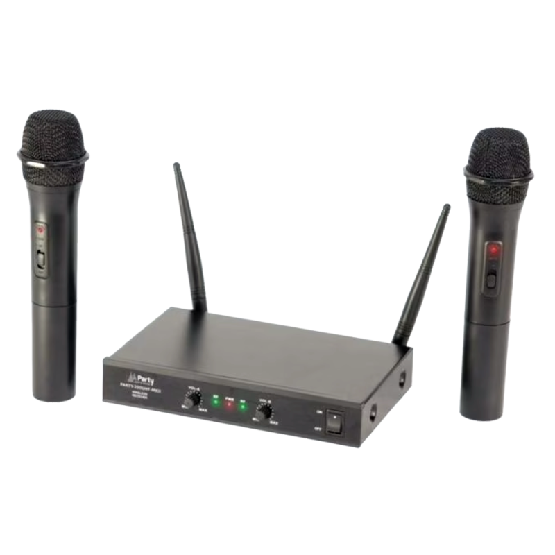 MICRO Sans fil UHF 2 canaux - 2 émetteurs -