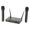 MICRO Sans fil UHF 2 canaux - 2 émetteurs -