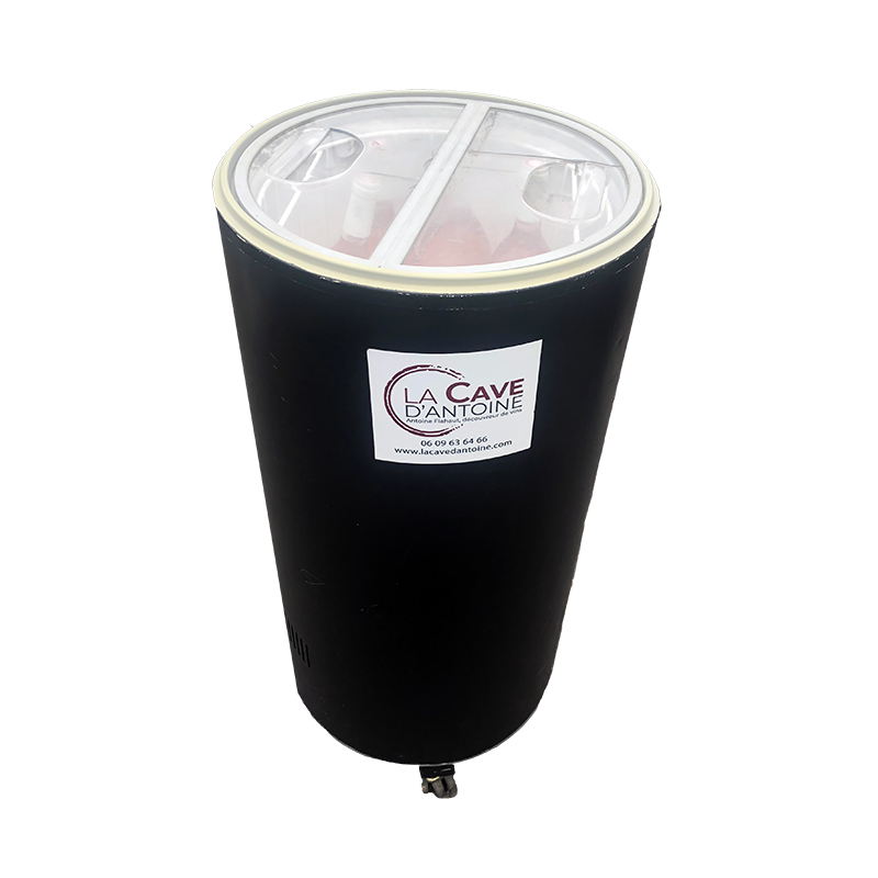 Réfrigérateur Rond 94 * 46 cm - 18 bouteilles -