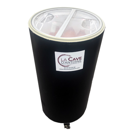 Réfrigérateur Rond 94 * 46 cm - 18 bouteilles -