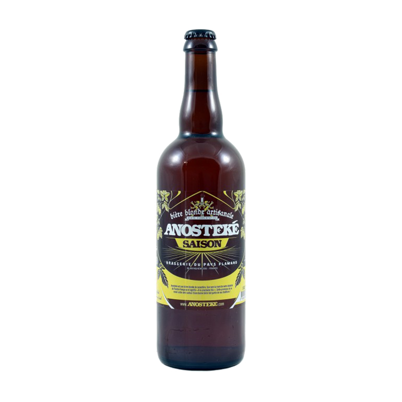 Bières ANOSTEKE SAISON 75cl -6°