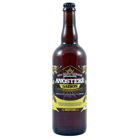 Bières ANOSTEKE SAISON 75cl -6°