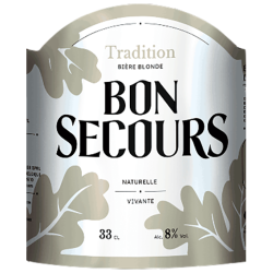 Bières BON SECOURS Tradition Blonde Fût 20 litres -8°
