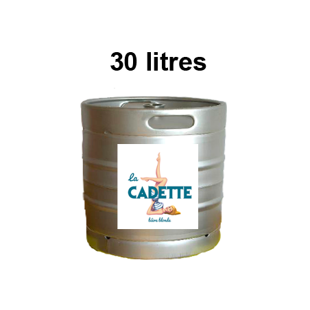 Bières CADETTE Fût 30 litres -5°