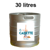 Bières CADETTE Fût 30 litres -5°