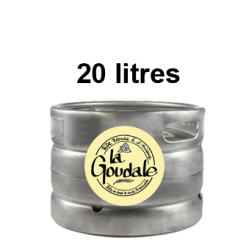 Bières GOUDALE - Fût 20 litres -7°2