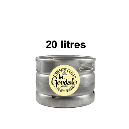 Bières GOUDALE - Fût 20 litres -7°2