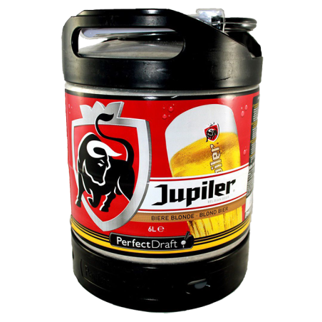 Bières JUPILER Fût 6 litres - Perfectdraft -5°2