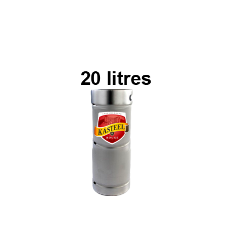 Bières KASTEEL FRUITS ROUGE - Fût 20 litres -8°