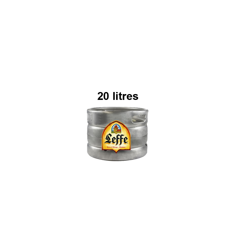 Bières LEFFE Blonde Fût 20 Litres -6°6