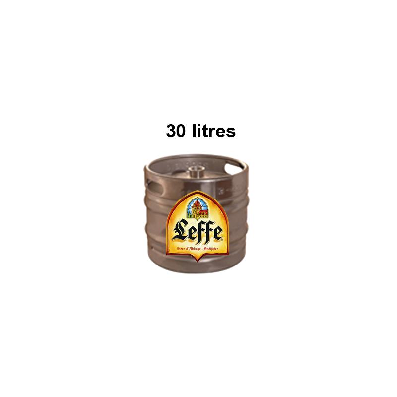 Bières LEFFE Blonde Fût 30 Litres -6°6