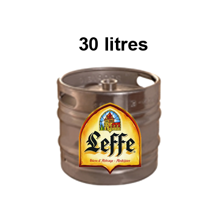 Bières LEFFE Blonde Fût 30 Litres -6°6