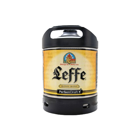 Bières LEFFE Blonde Fût 6 Litres - Perfectdraft -6°6