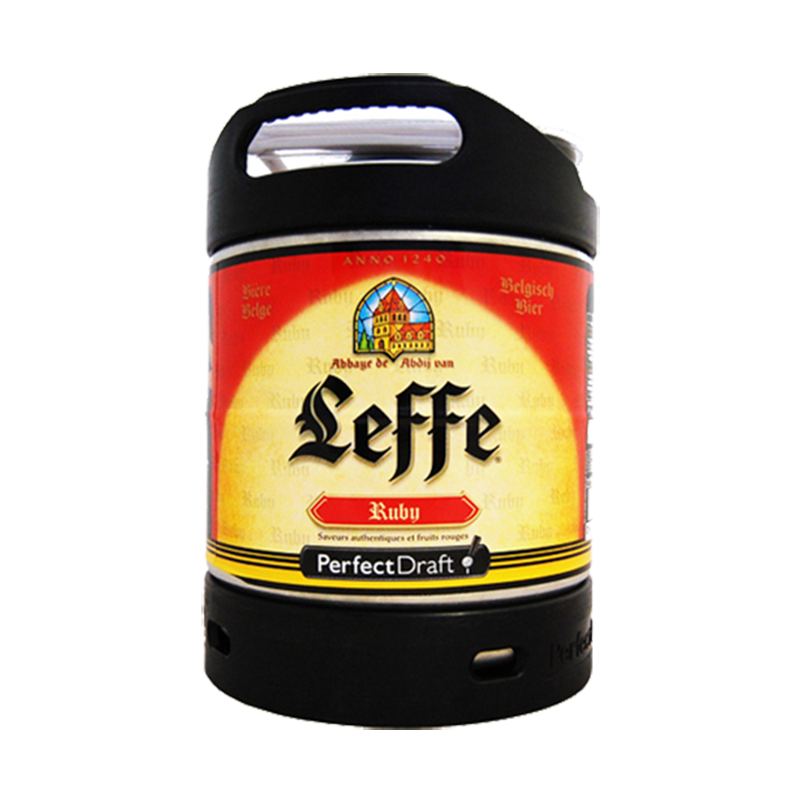 Bières LEFFE RUBY Fût 6 litres - Perfectdraft -5°